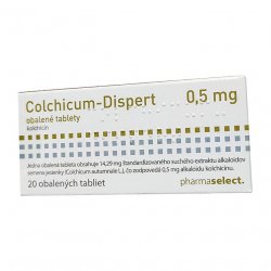 Колхикум дисперт (Colchicum dispert) в таблетках 0,5мг №20 в Набережных челнах и области фото