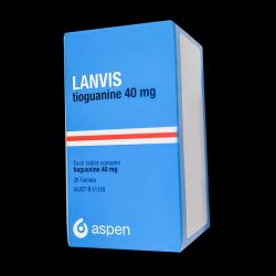 Ланвис (Тиогуанин) таблетки 40мг 25шт в Набережных челнах и области фото