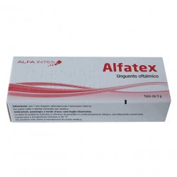 Альфатекс (Эубетал Антибиотико) глазная мазь 3г в Набережных челнах и области фото