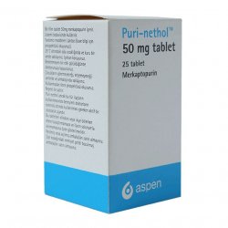 Пури-нетол (Пуринетол, Меркаптопурин) в таблетках 50мг N25 в Набережных челнах и области фото