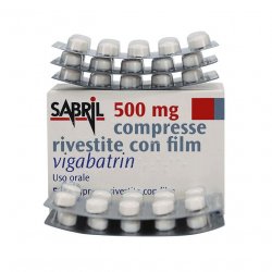 Сабрил (Sabril, Вигабатрин) в таблетках 500мг №50 в Набережных челнах и области фото
