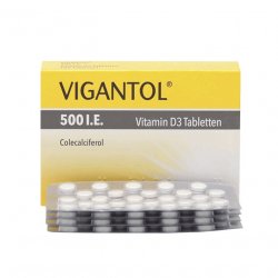 Вигантолеттен (Vigantol, Vigantoletten) 500МЕ 100шт в Набережных челнах и области фото